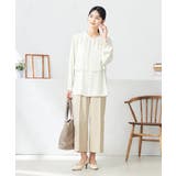 【前後2WAY】レイヤード風サテンブラウス | a.v.v【WOMEN】 | 詳細画像27 