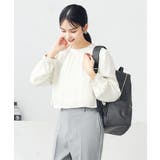 【前後2WAY】レイヤード風サテンブラウス | a.v.v【WOMEN】 | 詳細画像32 