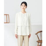 【前後2WAY】レイヤード風サテンブラウス | a.v.v【WOMEN】 | 詳細画像35 