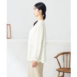 【前後2WAY】レイヤード風サテンブラウス | a.v.v【WOMEN】 | 詳細画像36 