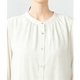 【前後2WAY】レイヤード風サテンブラウス | a.v.v【WOMEN】 | 詳細画像38 