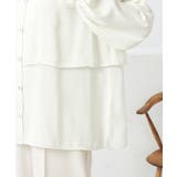 【前後2WAY】レイヤード風サテンブラウス | a.v.v【WOMEN】 | 詳細画像40 