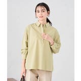 【防シワ】スキッパーシャツ | a.v.v【WOMEN】 | 詳細画像3 