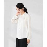 【洗える】サテンギャザーブラウス | a.v.v【WOMEN】 | 詳細画像18 