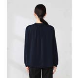 【洗える】サテンギャザーブラウス | a.v.v【WOMEN】 | 詳細画像27 