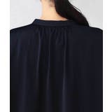 【洗える】サテンギャザーブラウス | a.v.v【WOMEN】 | 詳細画像29 