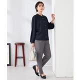 【洗える】サテンギャザーブラウス | a.v.v【WOMEN】 | 詳細画像9 