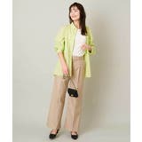 バックタックフレアシャツ | a.v.v【WOMEN】 | 詳細画像4 