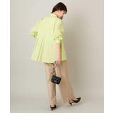 バックタックフレアシャツ | a.v.v【WOMEN】 | 詳細画像5 