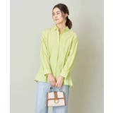 バックタックフレアシャツ | a.v.v【WOMEN】 | 詳細画像8 