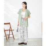 【接触冷感/UVカット/吸水速乾/イージーケア/洗える】サテンギャザーブラウス | a.v.v【WOMEN】 | 詳細画像14 