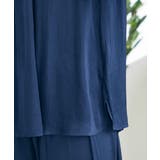 【洗える/イージーケア】サテンフリルネックブラウス | a.v.v【WOMEN】 | 詳細画像36 