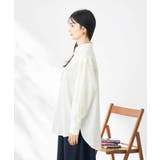 【マルチウェイ】リネン混ベーシックシャツ | a.v.v【WOMEN】 | 詳細画像14 