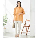 【マルチウェイ】リネン混ベーシックシャツ | a.v.v【WOMEN】 | 詳細画像27 