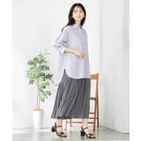 【マルチウェイ】リネン混ベーシックシャツ | a.v.v【WOMEN】 | 詳細画像4 