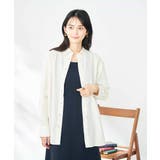【マルチウェイ】リネン混ベーシックシャツ | a.v.v【WOMEN】 | 詳細画像7 