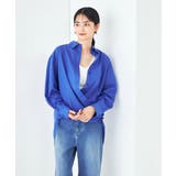 ブルー | 【マルチウェイ】リネン混ベーシックシャツ | a.v.v【WOMEN】