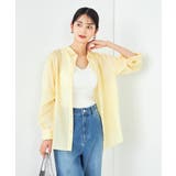 【洗える/イージーケア/接触冷感/毛玉になりにくい】バックタックシアーシャツ | a.v.v【WOMEN】 | 詳細画像2 