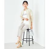【洗える/イージーケア/接触冷感/毛玉になりにくい】バックタックシアーシャツ | a.v.v【WOMEN】 | 詳細画像29 