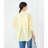 【洗える/イージーケア/接触冷感/毛玉になりにくい】バックタックシアーシャツ | a.v.v【WOMEN】 | 詳細画像3 