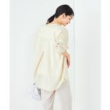 【洗える/イージーケア/接触冷感/毛玉になりにくい】バックタックシアーシャツ | a.v.v【WOMEN】 | 詳細画像31 