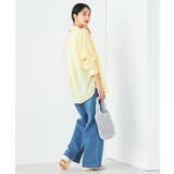 【洗える/イージーケア/接触冷感/毛玉になりにくい】バックタックシアーシャツ | a.v.v【WOMEN】 | 詳細画像4 