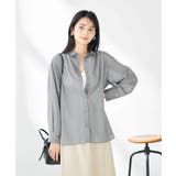 【洗える/イージーケア/接触冷感/毛玉になりにくい】バックタックシアーシャツ | a.v.v【WOMEN】 | 詳細画像44 