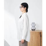 【洗える/イージーケア/接触冷感/毛玉になりにくい】バックタックシアーシャツ | a.v.v【WOMEN】 | 詳細画像46 