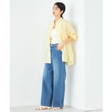 【洗える/イージーケア/接触冷感/毛玉になりにくい】バックタックシアーシャツ | a.v.v【WOMEN】 | 詳細画像5 