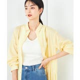 【洗える/イージーケア/接触冷感/毛玉になりにくい】バックタックシアーシャツ | a.v.v【WOMEN】 | 詳細画像9 