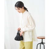 シアー楊柳ブラウス | a.v.v【WOMEN】 | 詳細画像12 