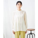 シアー楊柳ブラウス | a.v.v【WOMEN】 | 詳細画像5 