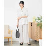 フリルネックボウタイブラウス | a.v.v【WOMEN】 | 詳細画像12 