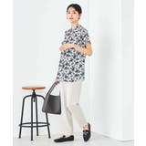 花柄ギャザーブラウス | a.v.v【WOMEN】 | 詳細画像7 