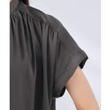 【接触冷感/UVカット】サテンギャザーブラウス【吸水速乾/イージーケア】 | a.v.v【WOMEN】 | 詳細画像50 