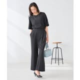 ［支持率NO.1/接触冷感/速乾/UVカット/イージーケア］浅Vネックブラウス | a.v.v【WOMEN】 | 詳細画像4 