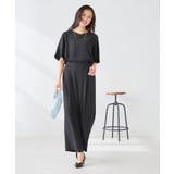 ［支持率NO.1/接触冷感/速乾/UVカット/イージーケア］浅Vネックブラウス | a.v.v【WOMEN】 | 詳細画像5 