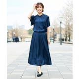 エアリーサテンシャーリングネックブラウス | a.v.v【WOMEN】 | 詳細画像26 