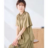 エアリーサテンシャーリングネックブラウス | a.v.v【WOMEN】 | 詳細画像28 