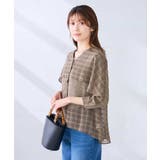 ケープ風シアーブラウス | a.v.v【WOMEN】 | 詳細画像13 