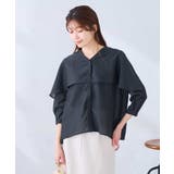ケープ風シアーブラウス | a.v.v【WOMEN】 | 詳細画像2 