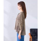 ケープ風シアーブラウス | a.v.v【WOMEN】 | 詳細画像21 