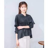 ケープ風シアーブラウス | a.v.v【WOMEN】 | 詳細画像3 