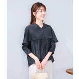 ケープ風シアーブラウス | a.v.v【WOMEN】 | 詳細画像4 