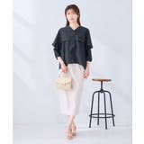 ケープ風シアーブラウス | a.v.v【WOMEN】 | 詳細画像6 