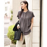 落ち感ギャザーバンドカラーブラウス | a.v.v OUTLET【WOMEN】 | 詳細画像10