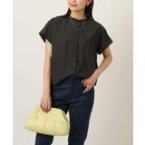 ダークグレー | バンドカラーチュニックブラウス | a.v.v OUTLET【WOMEN】
