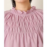 フリルネックシャーリングブラウス | a.v.v OUTLET【WOMEN】 | 詳細画像18