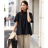 フリルネックシャーリングブラウス | a.v.v OUTLET【WOMEN】 | 詳細画像4