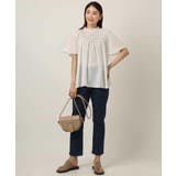 フリルネックシャーリングブラウス | a.v.v OUTLET【WOMEN】 | 詳細画像8